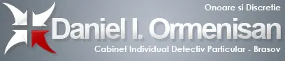CABINET INDIVIDUAL DETECTIV PARTICULAR - Ormenisan Daniel
